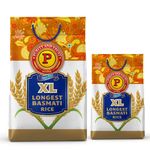 PMARK XL LONGEST BASMATI RICE 10KG & 5 KG, 15kg Healthy and Weight Management | Longest Rice Grain | Rich in Taste and Aroma