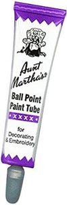 Aunt Martha's Ballpoint Paint Tubes 1 Ounce-Purple