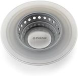 Polder Pop-Up Sink Strainer & Stopper, Clear