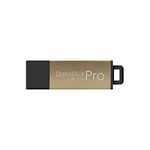 Centon Electronics DataStick Pro USB 2.0 Flash Drive, Portable USB Drive, Durable Casing, Versatile USB Stick, 32 GB Storage, Gold Metallic