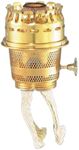 B&P Lamp Brass Model 23 Aladdin Brand Burner for Heelless Chimney