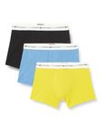 Tommy Hilfiger Men's 3P Trunk Valley Yellow/Blue Spell/Des Sky M