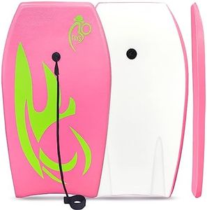 Bo-Toys Body Board Lightweight with EPS Core (Pink, 33-INCH)