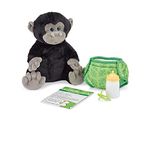 Melissa & Doug Baby Gorilla Stuffed Animal, Soft Toy, All Ages, Gift for Boy or Girl, Black