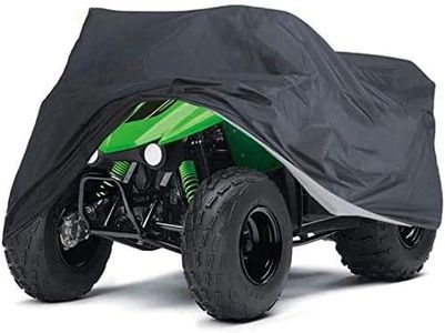 Lawn Mower Cover, MAYHOUR Waterproof Universal Fit Riding Tractor Cover UV Resistant Garden Lawn Mower Cover for Ride-On Garden Engine All Season/Weather Protection (S:67×24×46in/170×61×117cm)