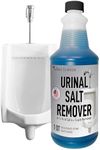 Allied Science Urinal Salt, Calcium and Mineral Scale Remover - Eliminates Urine Odor, Destroys Uric Acid Salt, Deposit Buildup - 32 fl oz, 8 bottles