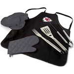 PICNIC TIME Kansas City Chiefs BBQ Apron Tote Pro Grill Set