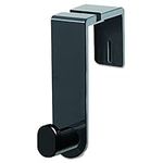 Safco Products 4224BL Over The Panel Single Coat Hook (Qty. 1), Black