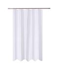 N&Y HOME Fabric Shower Curtain Liner White - 54 x 78 inch Bath Stall Size, Hotel Quality, Washable, Water repellent, Spa Bathroom Curtains with Grommets