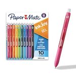 Paper Mate InkJoy Gel Pens, Medium Point, Assorted Colors, 10-Count