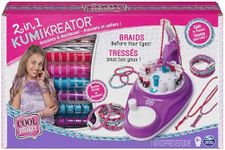 Cool MAKER 6054861 2-in-1 KumiKreator Necklace & Friendship Bracelet Maker Activity Kit for Kids Ages 8 & Up