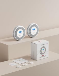 X-Sense Smoke and Carbon Monoxide Alarm, 2-Pack