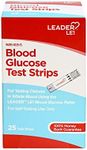 Leader LE1 Blood Glucose Test Strips 25 Test Strips Pack of 1