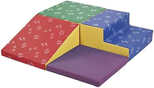 ECR4Kids SoftZone Little Me Corner Climber, Toddler Playset, Assorted, 4-Piece