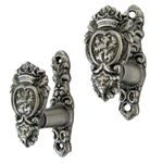 TG,LLC Treasure Gurus Medieval Lion Head Wall Mount Weapon Hooks Set