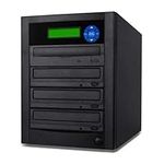 Bestduplicator 1 to 3 Target DVD Cd Duplicator with DVDRW Burners Athena Duplication Controller, Standalone Copier DVD Recorder Black