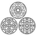 CHEFBEE 3PCS Trivets for Hot Dishes