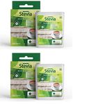 Bliss of Earth Stevia Tablets Sugar free Pellets Zero Calorie Sweetener Diabetic and Keto Friendly Zero Calorie Keto Sweetener, Organic Quick Dissolve 99.8% REB-A Purity Pack of 2x500 Tablets