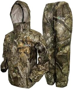 FROGG TOGGS Men's Standard Classic All-Sport Waterproof Breathable Rain Suit, Realtree APX, Large