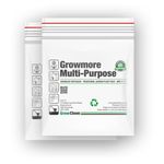 Growmore General Purpose Fertiliser Granules 10Kg Bag (2x5kg Bags) Growmore 7-7-7 All Round Fertiliser for Garden, Flowers, Fruit and Veg plants. Plant Feeding, Preparing Beds, Borders, Pots and Lawns