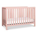 Carter's by DaVinci Colby 4-in-1 Low-Profile Convertible Crib in Petal Pink, Greenguard Gold Certified