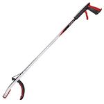 Helping Hand Company Extra Long Litter Picker PRO 50”, Heavy Duty Litter Grabber with Easy Grip Ergonomic Handle, Rubbish Picker Grabber Stick, Reaching Aid for Adults, Leaf Grabber Stick