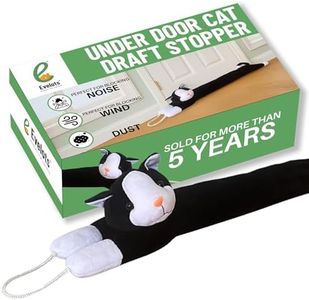 Evelots Draft Stopper/Blocker - Energy Saving Kitty Cat Door/Window-38 Inch-Keep Heat in-Cold Air/Noise/Odors Out