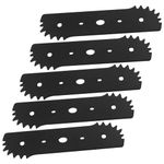 DECKMAN WA0034 7-1/2" Electric Lawn Edger Replacement Blade for Worx The WG895 & WG896 Electric Lawn Edgers - Trencher, for Craftsman Edger/Trencher 7.5" Blade fits 50018386 & 71-86880 (5 Pack)