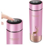 Water Bottle Thermos Flask LED Temperature Display Double Walled Stainless Steel Insulated Thermal Bottles Vacuum Flasks for Hot Cold Drinks Travel Coffee Mug, Drinks Cup,Sports Mothers Day Gifts