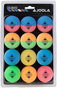 Joola Unisex Adult Colorato Ball Set - Multi-Colour, One Size