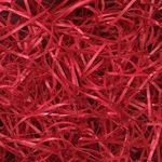 Deep Red Very Fine Cut Shredded Paper Shred Hamper Fill 100g by Terracotta Spice