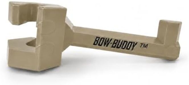 Bow Buddy Twist-On 3.0 Universal Bow Hanger – Tool-Free Headrest Mount for Compound & Hunting Bows – ASA Heat-Resistant Vehicle Bow Holder (Tactial Olive)