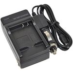 NP-45S Battery Charger AC/DC Wall/Car Single for Fujifilm NP45S Camera