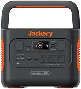 Jackery Explorer 1000 Pro Portable Power Station, Solar Generator with 1002Wh, 2x100W PD Ports & 800W Input, 1.8H to Full Charge, Compatible with SolarSagas, for Outdoor RV, Camping, Emergencies