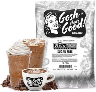 Gosh That’s Good! Sugar-Free Rich Classic Chocolate Flavor – 2 lb – Low-Calorie, Lactose-Free