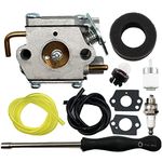 LIZAPUS Carburetor kit Compatible with Craftsman 316292621 316292620 316.292620 2-Cycle Mini-Tiller Cultivator