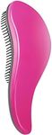 TAVVKE Professional Detangling Brush - For Wet Fine Curly Thick Afro Hair Types - Tangle-Free Hairbrush for Women, Girls, Men, and Boys (Pink)