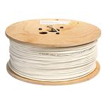 18 AWG 2 Conductor (UL) Certified 100% Copper Type CMP Plenum Rated Shielded Sound & Security Cable - 1000 Feet