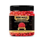 MiniMall Super Market Candied Karonda Red Cherries Jar/Glazed Candied Cherry Fruit/Ideal for Cakes & Cookies Decoration (1 Kg)