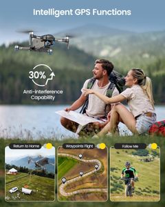 Holy Stone HS600 4K Drone – GPS Camera Quadcopter for Adults