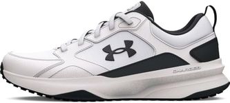 Under Armour Charged Edge Training Running Shoes Mens White/Black 8 (42.5)