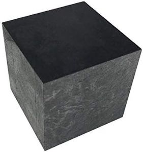 OTOOLWORLD 99.9% Purity Graphite Ingot Block EDM Square Graphite Plate Milling Surface (50x50x50MM)