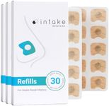 Intake Breathing Refill Tabs Pack - Boost Oxygen Intake, Improve Sleep Quality Snoring Solution- Sweat Resistant, Skin Safe Nasal Strips - Extra Strength Snore Stopper - (90 Count (Pack of 3)