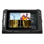 GPS City Lowrance Elite FS 9 Fish Finder with Active Imaging 3-in-1 Transducer, Preloaded C-MAP Contour+ Charts & Protective Cover Bundle