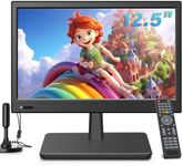 ZOSHING 12.5inch TV,Small tv with freeview Digital t2 Tuner-Headphone & HDMI & USB Ports and DC-12V in,for Mini Bedroom,Kitchen,Caravan