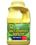 Infinizo USA Bacta-Compost Booster |Organic | Bacterial Compost Booster | Accelerates Decomposition of Organic Waste | Manure Powder (750 Grams)