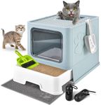 Cat Litter Box with Litter Mat, HOM