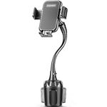 TOPGO [Upgraded] Cup Holder Phone Mount Universal Adjustable Gooseneck Cup Holder Cradle Car Mount for Cell Phone iPhone 13 Pro Max / 12/11 / Galaxy S21/ Ultra / Note10 / S10 / S10+ / S10e