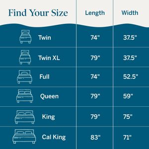 LUCID 4-Inch Lavender Memory Foam Mattress Topper, Queen Size