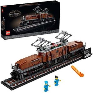 Lego Crocodile Locomotive 10277 Building Kit; Recreate The Iconic Crocodile Locomotive with This Train Model; Makes a Great Gift Idea for Train Enthusiasts and Lego Lovers, New 2020 (1,271 Pieces)